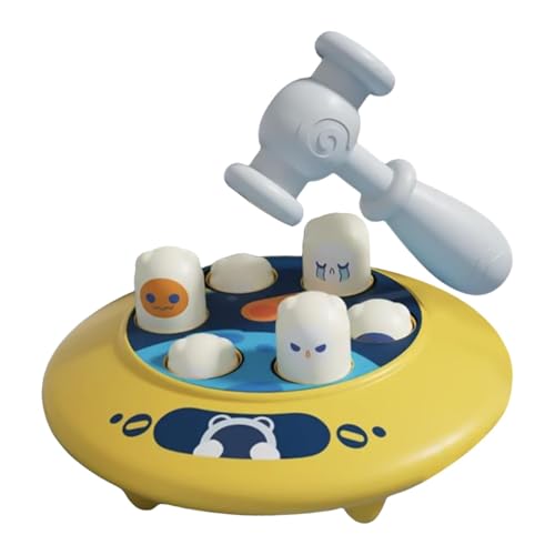 Hammerspielzeug, Hammerschlagspiel für - Interaktives Raumschiff Spielzeug mit Hammer | Feinmotorikspielzeug für frühes Lernen, lustige Aktivitäten, Frühe Entwicklung Spielzeug Hammerspielzeug, Hammerschlagspiel für - Interaktives Raumschiff Spielzeug mit Hammer | Feinmotorikspielzeug für frühes Lernen, lustige Aktivitäten, Frühe Entwicklung Spielzeug von Générique