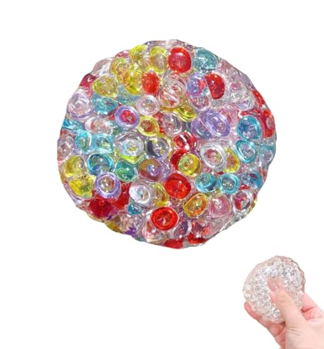 Handgemachte Druckentlastungsbälle, Squishy Stress Relief Sensory Toys Squeezy Balls, Palm Sized Portable Fidget Toys for Angstgefühle, Squeeze Ball für Erwachsene Teens Handgemachte Druckentlastungsbälle, Squishy Stress Relief Sensory Toys Squeezy Balls, Palm Sized Portable Fidget Toys for Angstgefühle, Squeeze Ball für Erwachsene Teens von Générique