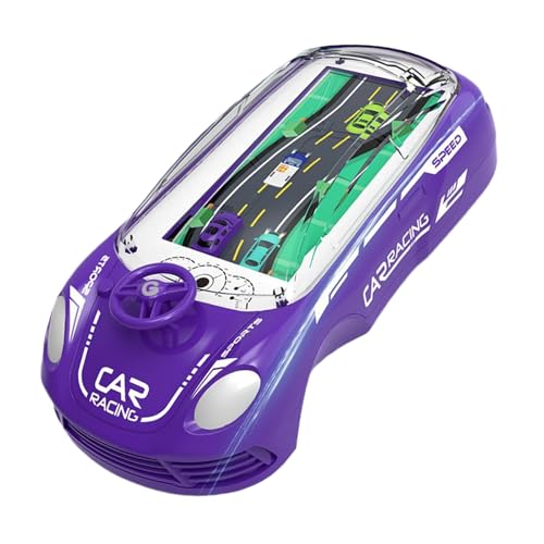 Handheld Racing Car Game, Simulation Driving Adventure Toy, 6,5 x 2,87 x 1,73 Zoll interaktives Reiseunterhaltung, ideal für Toddler, Kinder, Teenager Mädchen und Roadtrips Handheld Racing Car Game, Simulation Driving Adventure Toy, 6,5 x 2,87 x 1,73 Zoll interaktives Reiseunterhaltung, ideal für Toddler, Kinder, Teenager Mädchen und Roadtrips von Générique