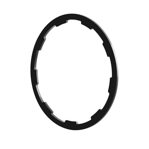 Helmspacers – Spacer für Fahrradhelme | Leichte Lenkradnabenwaschmaschine | Einstellbar in 1 mm, 1,5 mm, 1,85 mm, 2 mm, 2,18 mm, 2,35 mm Größen | Fahrradseite für eine Anpassung von Générique