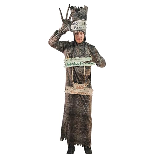 Herrenoutfit mit unheimlichem Baum – gruseliges Halloween-Kostüm, Cosplay-Zubehör | Geisterkleidung für Erwachsene, Maskerade, Bühne, Club, Festival, Halloween-Party Herrenoutfit mit unheimlichem Baum – gruseliges Halloween-Kostüm, Cosplay-Zubehör | Geisterkleidung für Erwachsene, Maskerade, Bühne, Club, Festival, Halloween-Party von Générique