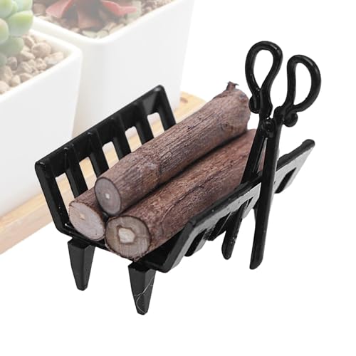 Holzständer, Holzständer | Dekoration für Feuerholz – Kaminszene, Miniatur-Bühnenzubehör, Küchenzubehör Holzständer, Holzständer | Dekoration für Feuerholz – Kaminszene, Miniatur-Bühnenzubehör, Küchenzubehör von Générique