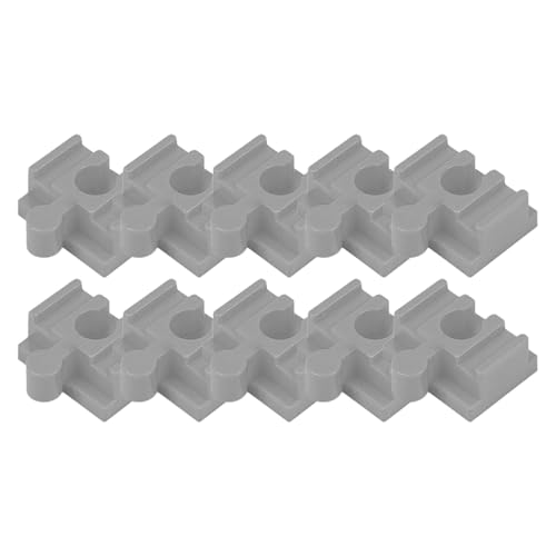 Holzzug-Verbindungsstücke, Track Connectors Set mit 10, Track-Adapter für Holzbahn, Holzbahn, Spielzeug-Zug-Adapter für Kinder ab 3 Jahren alt von Générique