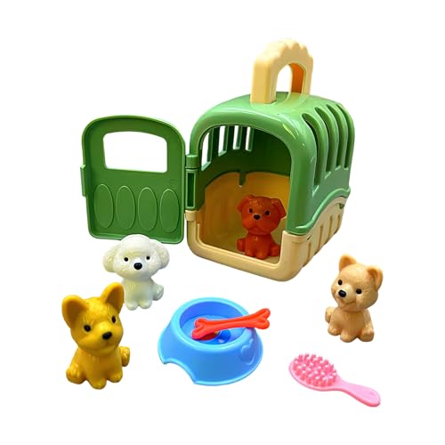 Hundepflegespiel-Set – Haustier-Pfeife Toys Educational – Toys Educational Dog Care – 8 Spielsets – behauptet, einen Hund zur Fellpflege zu spielen – geeignete Karrierespielspiele von Générique