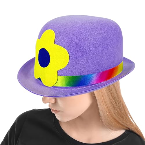 Hut – flache Clownmütze für Kostüm – ergonomisches Zubehör für Party, Cosplay, Outdoor, Kostüm und Show Hut – flache Clownmütze für Kostüm – ergonomisches Zubehör für Party, Cosplay, Outdoor, Kostüm und Show von Générique
