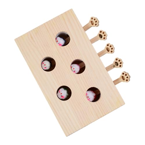 Interaktives Spielzeug | Maulwurfbox aus Holz, erhöhen Sie das Jagderlebnis Ihres Kindes mit interaktivem Spielzeug, heben Sie die Spielzeit Ihres Kindes mit diesem interaktiven Spielzeug Interaktives Spielzeug | Maulwurfbox aus Holz, erhöhen Sie das Jagderlebnis Ihres Kindes mit interaktivem Spielzeug, heben Sie die Spielzeit Ihres Kindes mit diesem interaktiven Spielzeug von Générique