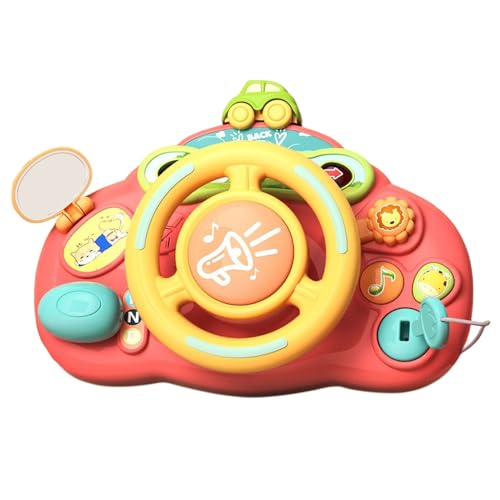 Interaktives Spielzeug Toy Wheel für – Simulator Lernführer mit realistischen Geräuschen und bunten Lichtern, das Fantastisches Spiel | Didaktisches Spiel Aktivitäts-Dashboard, Interaktives Spielzeug Toy Wheel für – Simulator Lernführer mit realistischen Geräuschen und bunten Lichtern, das Fantastisches Spiel | Didaktisches Spiel Aktivitäts-Dashboard, von Générique