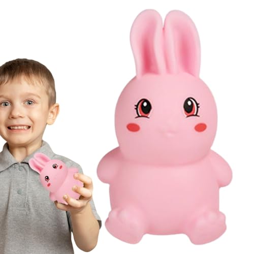 Kaninchen-Stress-Spielzeug – Laphys dunkel, weich, süß, aufsteigend | Anti-Stress-Spielzeug für Erwachsene, Ostern, Dekoration, Zubehör für Schulklassen von Générique