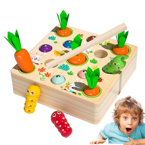 Karottenzugspielzeug, Sortierspiel für Karotten, verschiedene Lernpuzzle, Babyspielzeug – multifunktionaler Formensortierer aus , lustig, für Vorschulunterricht Karottenzugspielzeug, Sortierspiel für Karotten, verschiedene Lernpuzzle, Babyspielzeug – multifunktionaler Formensortierer aus , lustig, für Vorschulunterricht von Générique