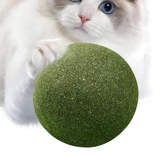 Katzenspielzeug – große Katzenbälle 10 cm, natürliches Spielzeug für Katzen, Graskugel Cat Licking Lifeline | stimulierendes Zubehör für neugierige Katzen, Aromabälle Katzenspielzeug – große Katzenbälle 10 cm, natürliches Spielzeug für Katzen, Graskugel Cat Licking Lifeline | stimulierendes Zubehör für neugierige Katzen, Aromabälle von Générique