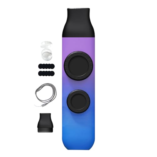 Kazoos Instrumente, tragbarer Backpacking, 3,9 cm (1,22 Zoll), lustige Doppelmembran Kazoo, Stressabbau, Werkzeug für Klassenzimmer, Band, Übung, Christmas, Geburtstag, Kinderspiel, Musikklasse von Générique