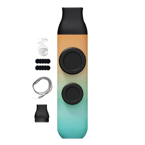 Kazoos Instrumente, tragbarer Backpacking, 3,9 cm (1,22 Zoll), lustige Doppelmembran Kazoo, Stressabbau, Werkzeug für Klassenzimmer, Band, Übung, Christmas, Geburtstag, Kinderspiel, Musikklasse von Générique