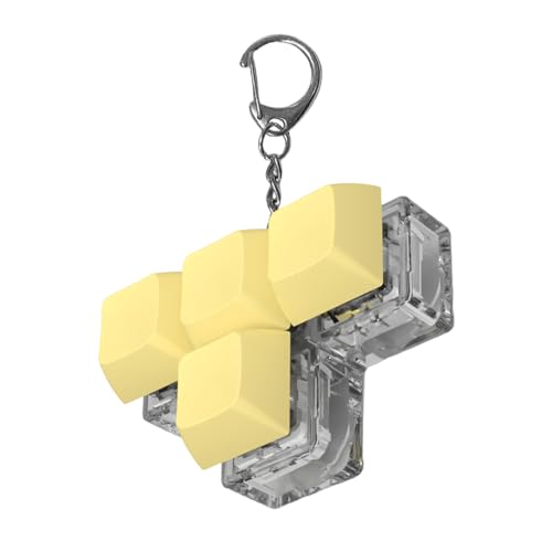 Keyboard Clicker Spielzeug – Lichttastenprüfer Spielzeug, sensorisches Fingerspielzeug mit 4 tragbaren Tasten | Kedchains mechanischer Umschalttester, lustiges Fidget Spielzeug für Männer Keyboard Clicker Spielzeug – Lichttastenprüfer Spielzeug, sensorisches Fingerspielzeug mit 4 tragbaren Tasten | Kedchains mechanischer Umschalttester, lustiges Fidget Spielzeug für Männer von Générique