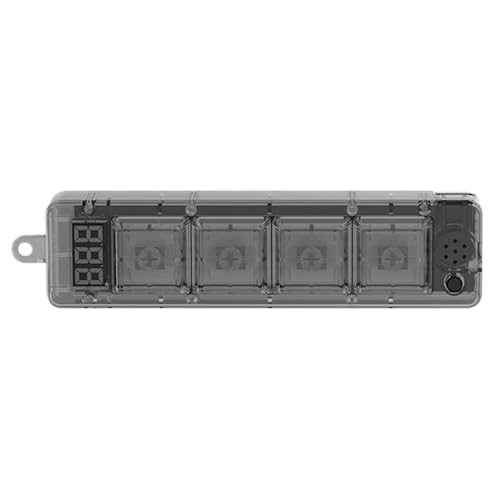 Keyboard Fidget Toy, kompakter Handheld-Schlüsselanhänger, 5,12 x 3,15 Zoll, LED, Licht Stress, beruhigende Spielkonsole, tragbares Spielzeug für Reisen, Büro, Schule Keyboard Fidget Toy, kompakter Handheld-Schlüsselanhänger, 5,12 x 3,15 Zoll, LED, Licht Stress, beruhigende Spielkonsole, tragbares Spielzeug für Reisen, Büro, Schule von Générique