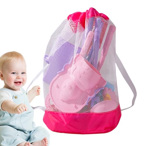 Kids Beach Toys, Travel Sand Toys, Compact Foldable Bucket and Mesh Bag, Includes Molds, Rake, Shovel, Game for Boys, 9.45 x 15.75 inches, Sturdy Design Kids Beach Toys, Travel Sand Toys, Compact Foldable Bucket and Mesh Bag, Includes Molds, Rake, Shovel, Game for Boys, 9.45 x 15.75 inches, Sturdy Design von Générique