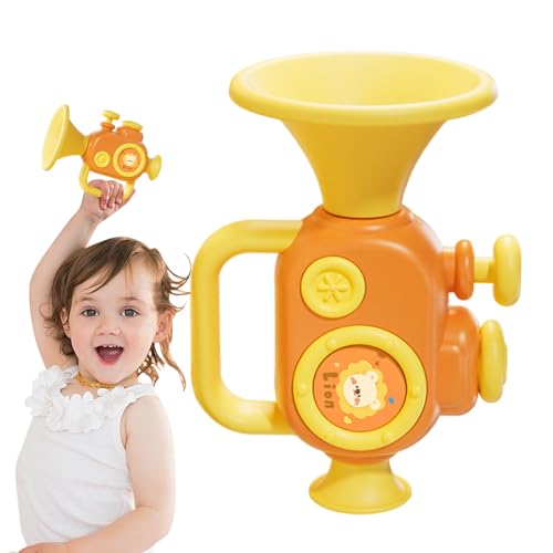 Kids Trumpet, Kinderinstrumente, 4,53 x 3,35 x 2,76 Zoll (11,9 x 8,35 x 6,9 cm), entzückendes Musikinstrument, leicht, Lerninstrument, für Kinder von 3 bis 5, Klassenzimmer von Générique