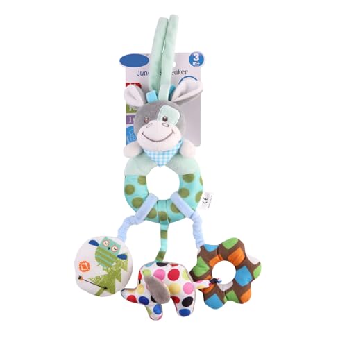 Kinderwagenspielzeug aus Plüsch – blaue Welpenrattle, schöne Hängedekoration in Rosa, Rosa, für Kinderwagen | weiche Rassel für Jungen und Mädchen, perfekt für Autositze, Kinderwagenspielzeug aus Plüsch – blaue Welpenrattle, schöne Hängedekoration in Rosa, Rosa, für Kinderwagen | weiche Rassel für Jungen und Mädchen, perfekt für Autositze, von Générique