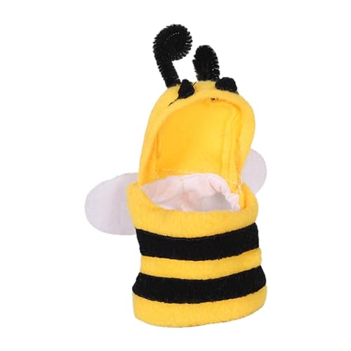 Kleidung für Vögel – Kostüm Biene Vogel Kleidung Hoodie in Bienenform Hautfreundliches Vogelkostüm für , Wellensittiche, Graue Wellensittiche, c Kleidung für Vögel – Kostüm Biene Vogel Kleidung Hoodie in Bienenform Hautfreundliches Vogelkostüm für , Wellensittiche, Graue Wellensittiche, c von Générique