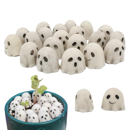 Kleine Geisterfigur, 20 Stück, Skulptur seltsam | niedliche Miniatur-Figuren für den Innenbereich, Tisch, Party, Haus, Regale, Vasen, Tischdekoration, Dekoration Kleine Geisterfigur, 20 Stück, Skulptur seltsam | niedliche Miniatur-Figuren für den Innenbereich, Tisch, Party, Haus, Regale, Vasen, Tischdekoration, Dekoration von Générique