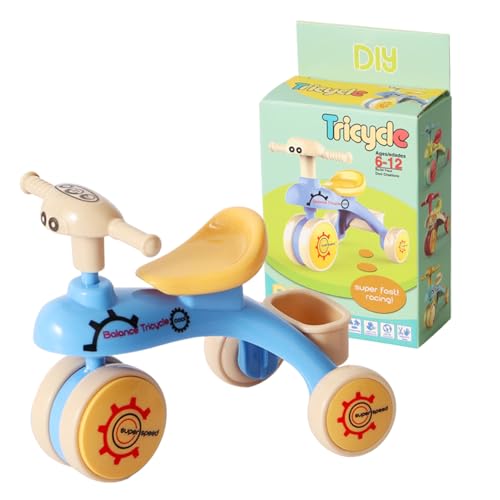 Kleines Dreirad, Waage Vehicle, Sturdy Construction Skill Development Smooth Movement Compact Size Easy Assembly, Creative Toys for Kids, 5,9 x 7,8 x 5,1 cm von Générique