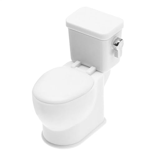 Kleines Toilettenhaus, Haus-WC, Miniaturmöbel – Lustige WC-Hausmöbel, Toilettenschüssel mit Wasserspül-Sound, Dekoration Kleines Toilettenhaus, Haus-WC, Miniaturmöbel – Lustige WC-Hausmöbel, Toilettenschüssel mit Wasserspül-Sound, Dekoration von Générique