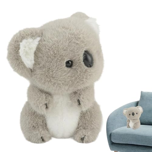 Koala Bear Stuffed Animal, Calming Companion Plüschtier, 4,72 x 4,72 x 9,45 Zoll, Soft Cuddly Comfort Geschenk für psychische Gesundheit, Kindergarten, Babyparty, Krankenhaus, Reisen und den Alltag von Générique