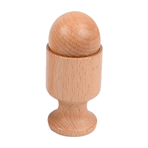 Konsolidierte Scheibe - Touet-Montesori, Gefühlsspielzeug aus Holz | Ribby Montesso Grip, 0-3 Jahre, Lernspielzeug, Lernspielzeug, das die Hand- und Augenkoordination verbessert von Générique