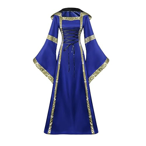 Kostüm Damen Prinzessin Mittelalterlich Rot Vintage - Gothic - Cocktailkleid - Cosplay Kostüm für Halloween Karneval Damen Mittelalter Renaissance Kleid Retro mit Flares Ärmel Kostüm Damen Prinzessin Mittelalterlich Rot Vintage - Gothic - Cocktailkleid - Cosplay Kostüm für Halloween Karneval Damen Mittelalter Renaissance Kleid Retro mit Flares Ärmel von Générique