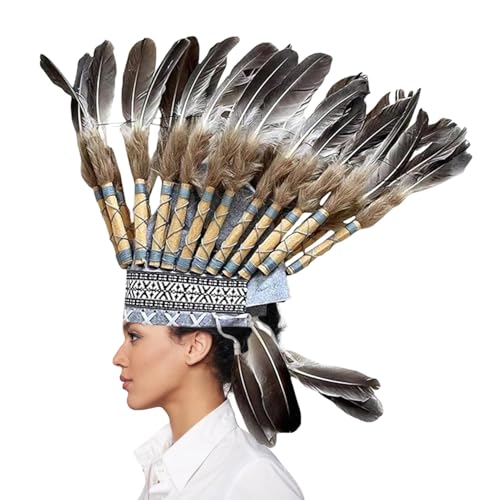 Kostüm für Chefköche aus Federn, Kopfschmuck aus Federn | Federhut mit einheimischen Federn | Feder-Kopfschmuck für Chefhut, elegante und Vintage-Federfrisur, Federfrisur Kostüm für Chefköche aus Federn, Kopfschmuck aus Federn | Federhut mit einheimischen Federn | Feder-Kopfschmuck für Chefhut, elegante und Vintage-Federfrisur, Federfrisur von Générique