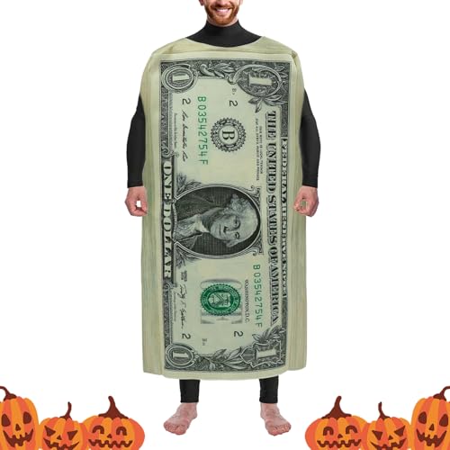 Kostüm für Erwachsene, Silber – Halloween-Kostüm, lustige Idee – Kleidung für Party, Geburtstag, Karneval, thematisches Ereignis, Halloween, Schule Kostüm für Erwachsene, Silber – Halloween-Kostüm, lustige Idee – Kleidung für Party, Geburtstag, Karneval, thematisches Ereignis, Halloween, Schule von Générique