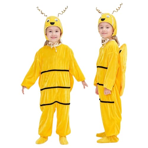 Kostüm für Kinder, Biene, Cosplay, für Tanz, Halloween, Party und Bühnenaufführung, mit Tutu und Handschuhen, Kostüm für Kinder von Générique