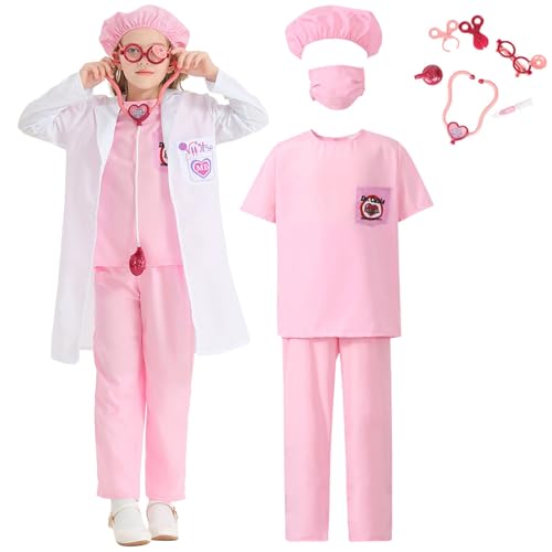 Kostüm für Kinder, Doktor, mit Bluse und Zubehör für Rollenspiele, Show, Kostümparty, Verkleidung für Kinder, Halloween Kostüm für Kinder, Doktor, mit Bluse und Zubehör für Rollenspiele, Show, Kostümparty, Verkleidung für Kinder, Halloween von Générique