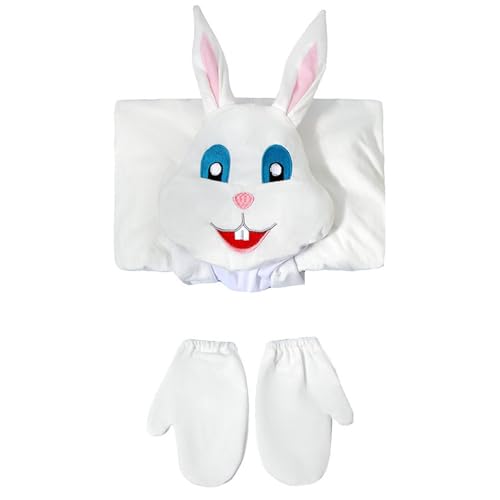 Kostüm für Kinder, Hase, Ostern, Overall mit Kapuze, für Spiel mit Tier für den Alltag und Partys, Verkleidungen, Verkleidung für Kinder, T524 Kostüm für Kinder, Hase, Ostern, Overall mit Kapuze, für Spiel mit Tier für den Alltag und Partys, Verkleidungen, Verkleidung für Kinder, T524 von Générique