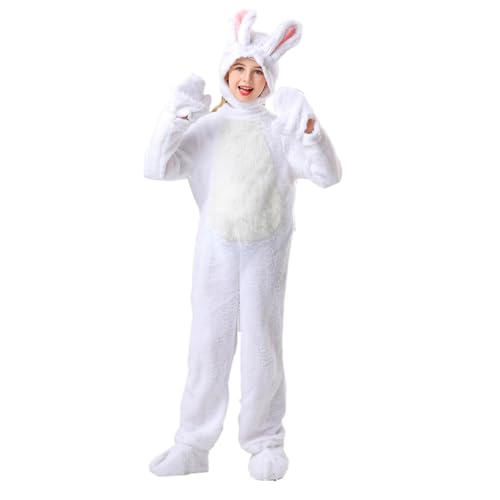 Kostüm für Kinder, Hase, Ostern, für Spiel mit Tieren, Partys, Verkleidungen und Shows mit weichen Ohren, Verkleidung für Kinder von Générique