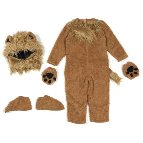 Kostüm für Kinder, Löwe, Cosplay, für Kostümpartys, Shows und Rollenspiel, Tier mit Mähne, Verkleidung für Kinder Kostüm für Kinder, Löwe, Cosplay, für Kostümpartys, Shows und Rollenspiel, Tier mit Mähne, Verkleidung für Kinder von Générique