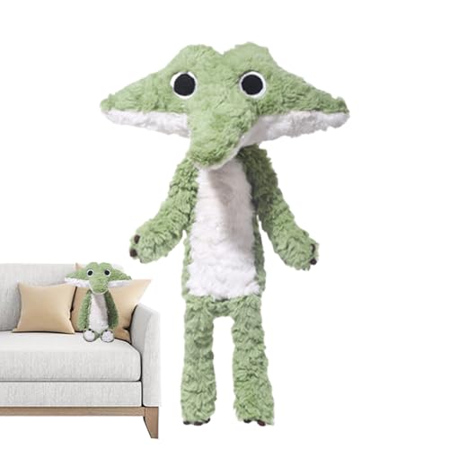 Krokodil-Spielzeug – 40 cm Krokodil-Kissenpuppe, gefülltes Tier für Schlafsaal, Autoinnenraum, Sofa, Krokodil-Plüschtier, Alligator-Puppe aus Plüsch, Krokodil-Puppe, niedliches Krokodil von Générique