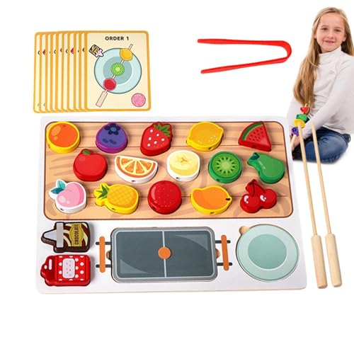 Küchenspielzeug-Zubehör für Küchenspielzeug, Lebensmittel-Set für Küchenspiele | fein poliertes Lernspielzeug für die Schule Küchenspielzeug-Zubehör für Küchenspielzeug, Lebensmittel-Set für Küchenspiele | fein poliertes Lernspielzeug für die Schule von Générique