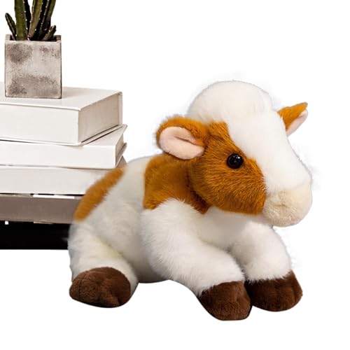 Kuh aus Plüsch, Kuh-Plüschtier, weiche Kuhtiere, 8,6 Zoll | Plüsch für kleine Tiere, im Bett, Yak-Plüschtier, Kuscheltiere Kuh aus Plüsch, Kuh-Plüschtier, weiche Kuhtiere, 8,6 Zoll | Plüsch für kleine Tiere, im Bett, Yak-Plüschtier, Kuscheltiere von Générique