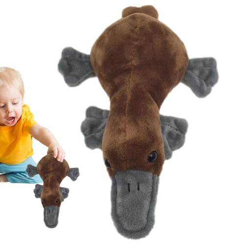 Kuscheltier Ornithorync - Niedliches Plüschtier Pus Platy Wild Cute Cute Plüschtier | Durabel Kuscheltier Wild Kuscheltier Kuscheltier Wildtier-Plüschtier Kuscheltier Schnabeltier für von Générique