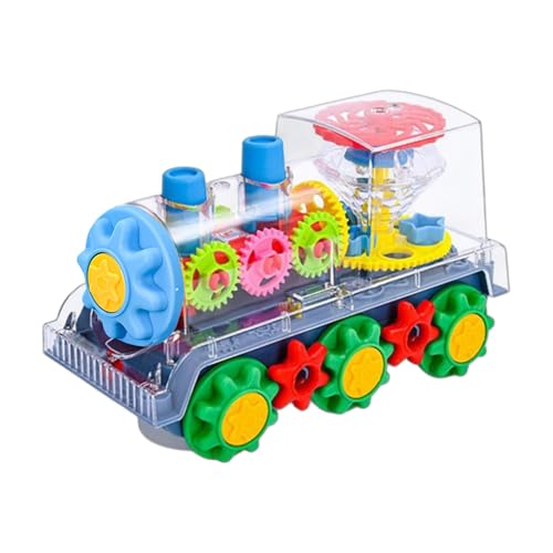 LED- für Autos, elektrisches Zahnradspielzeug, transparent, robust, in leuchtenden Farben mit Rädern für und Mädchen LED- für Autos, elektrisches Zahnradspielzeug, transparent, robust, in leuchtenden Farben mit Rädern für und Mädchen von Générique