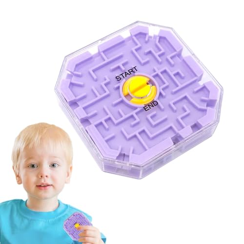 Labyrinth Abenteuerspiel, Labyrinth Maze – 3D-Puzzles – Klassische Heimreisen, Ball in Puzzle hilft Stress abzubauen, Puzzles für die Gehirn für Reisen auf der Straße von Générique