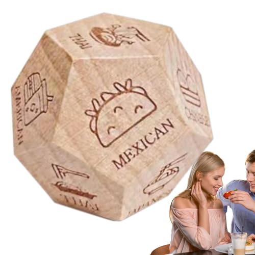 Lebensmittelwürfel aus – Lebensmittelentscheidungswürfel aus | Würfelspiele für Lebensmittel | Würfelspiel mit 12 Lebensmittelmodellen | Würfel zum Mitnehmen Date Night Dice | Decident Lebensmittelwürfel aus – Lebensmittelentscheidungswürfel aus | Würfelspiele für Lebensmittel | Würfelspiel mit 12 Lebensmittelmodellen | Würfel zum Mitnehmen Date Night Dice | Decident von Générique