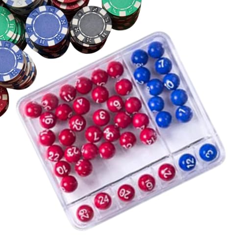 Lotteriemaschine – Lotterie-Kugelmaschine | Lotterie-Wähler | tragbarer Lotteriewähler | Zahlen-Zeichengerät für Lotterie-Spiel | Spielzeug zur Auswahl von Zahlen Lotteriemaschine – Lotterie-Kugelmaschine | Lotterie-Wähler | tragbarer Lotteriewähler | Zahlen-Zeichengerät für Lotterie-Spiel | Spielzeug zur Auswahl von Zahlen von Générique