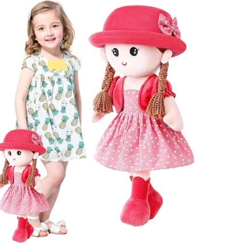 Märchenprinzessin – niedliche Märchenprinzessin für | Kleine Herzen, weich, interaktiv, Schlafbegleiter, weich, Plüschfigur, Spielzeug, 35 cm Märchenprinzessin – niedliche Märchenprinzessin für | Kleine Herzen, weich, interaktiv, Schlafbegleiter, weich, Plüschfigur, Spielzeug, 35 cm von Générique