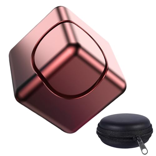 Magic Cube Toy, Top, Sensory Gyroskop, Lernspielzeug für Finger Trainer Desktop Spielzeug für Kinder und Erwachsene zu Hause oder in der Schule, 4,9 x 3,8 x 4,5 cm Magic Cube Toy, Top, Sensory Gyroskop, Lernspielzeug für Finger Trainer Desktop Spielzeug für Kinder und Erwachsene zu Hause oder in der Schule, 4,9 x 3,8 x 4,5 cm von Générique