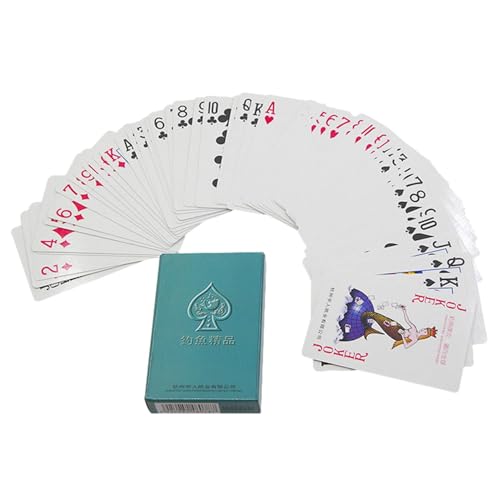 Magische Pokerkarten – Trick Trick Fun Trick Karten, Magische Karten für Partyspiele | Magisches Zubehör für Bühnenaufführungen, Tischunterhaltung, Spielzeugangler Magische Pokerkarten – Trick Trick Fun Trick Karten, Magische Karten für Partyspiele | Magisches Zubehör für Bühnenaufführungen, Tischunterhaltung, Spielzeugangler von Générique