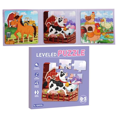 Magnetic Puzzle Toy, Educational Jigsaw Learning, 17,24 x 11,22 Zoll Airplane Car Road, Trip Puzzle Preschool, Travel Game Activities for Boys and Girls, Fun Interactive von Générique