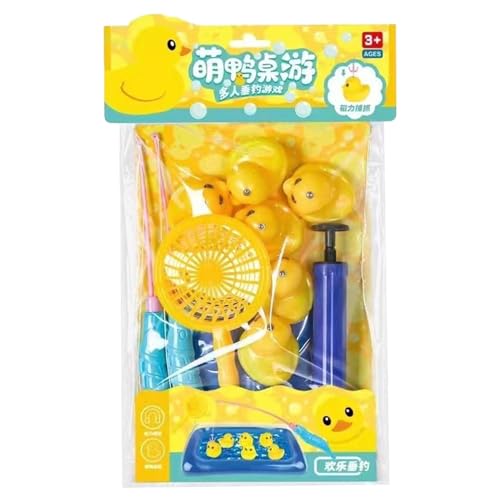 Magnetisches Angelspiel – magnetisches Angelspielzeug für Badewanne | aufblasbare Enten schwimmend für Eltern-Kind-Interaktion Mädchen Partys Urlaub Magnetisches Angelspiel – magnetisches Angelspielzeug für Badewanne | aufblasbare Enten schwimmend für Eltern-Kind-Interaktion Mädchen Partys Urlaub von Générique