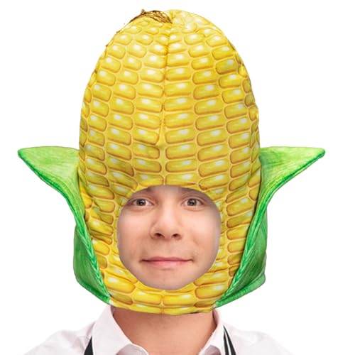Maisgeräte – Kreatives Plüsch-Kostüm, niedliches Bauernhof-inspiriertes Headswear | Festival Ernte , lustiges Corn-Cosplay-Zubehör für Partys, Maisgeräte – Kreatives Plüsch-Kostüm, niedliches Bauernhof-inspiriertes Headswear | Festival Ernte , lustiges Corn-Cosplay-Zubehör für Partys, von Générique