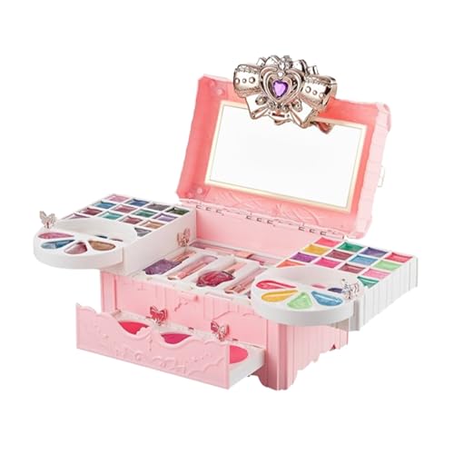 Make-up-Set für – Geburtstags-Make-up-Spielzeug, waschbares Make-up-Set für Mädchen, zum Spielen, für Weihnachten, Urlaubs-Make-up-Kollektion von Générique